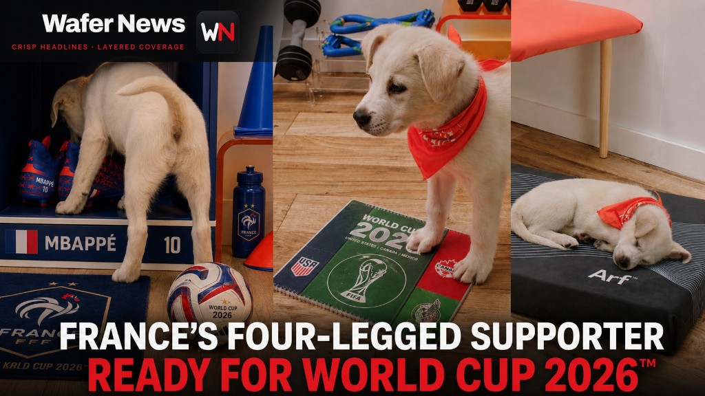 FRANCE'S SECRET WEAPON? Meet Antoine, the Adorable Puppy Capturing Hearts Ahead of World Cup 2026